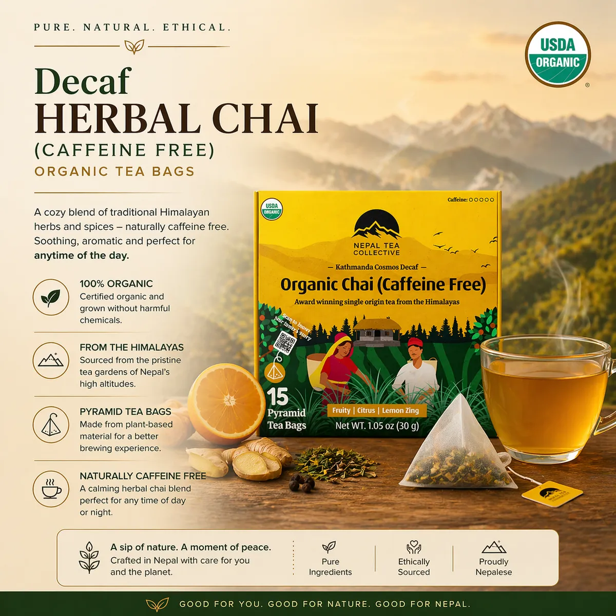 Decaf Herbal Chai 6pk